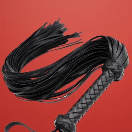 Latetobed - Korbács fonott fogantyúval (76cm)