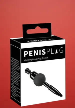 Sextreme - Rezgős húgycsőtágító (fekete)