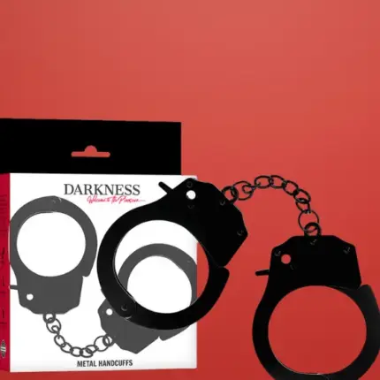 Darkness - Fém bilincs (fekete)