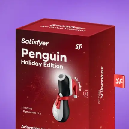 Satisfyer Penguin Holiday Edition - Akkus, vízálló csiklóizgató