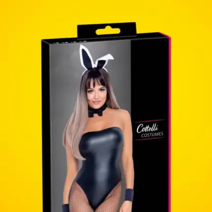 Cottelli Bunny - Fényes, szexi nyuszilány jelmez (5 részes)