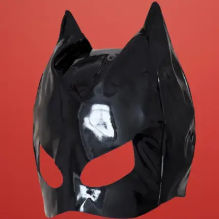 Latetobed - Lakk cicamaszk (fekete)