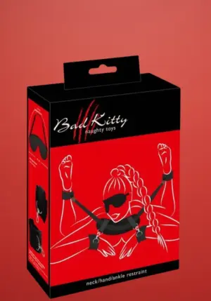 Bad Kitty - Csukló és kötöző szett