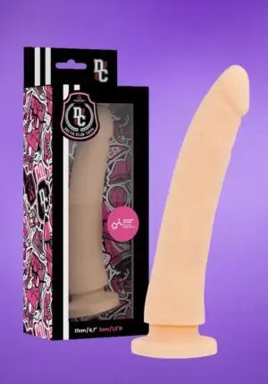 Delta Club - Letapasztható natúr dildó (17cm)