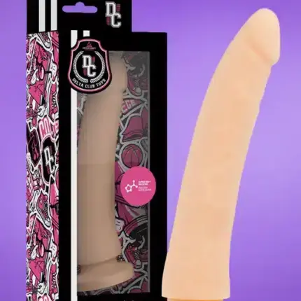 Delta Club - Letapasztható natúr dildó (17cm)