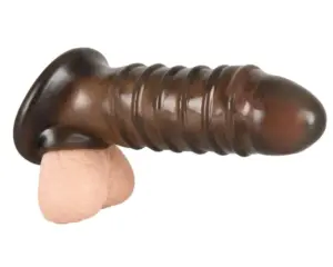 Rebel - Bordás péniszköpeny (füst) - Image 3