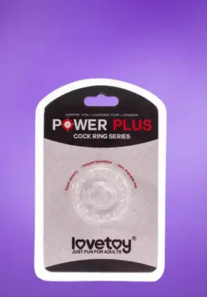 Lovetoy - Áttetsző péniszgyűrű