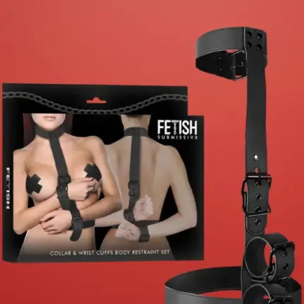 Fetish Submissive - Nyak-, test-, csuklóbilincs
