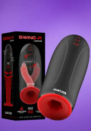 Jamyjob Swing-R - Vibrációs maszturbátor melegítő funkcióval