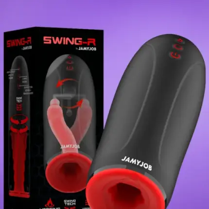 Jamyjob Swing-R - Vibrációs maszturbátor melegítő funkcióval