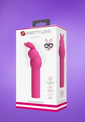 Pretty Love Gerardo - Nyuszis csiklóizgató (pink)