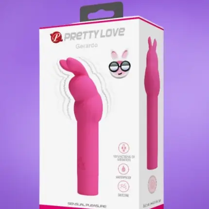 Pretty Love Gerardo - Nyuszis csiklóizgató (pink)