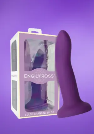 Dildox by Engily Ross - Tapadókorongos dildó (sötét lila)