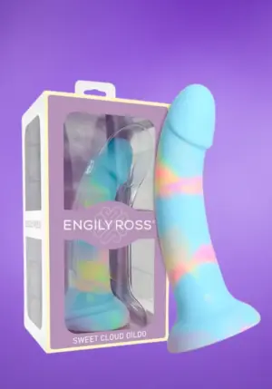 Dildox by Engily Ross Sweet - Tapadókorongos dildó (türkiz)