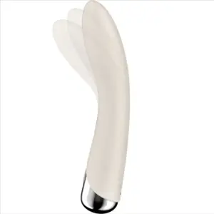 Satisfyer Spinning G-Spot 1 - Forgó fejes G-pont vibrátor (bézs) - Image 3