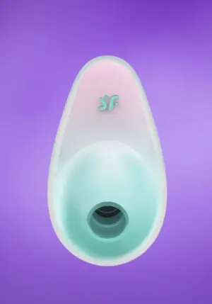 Satisfyer Pixie Dust - Akkus léghullámos csiklóizgató (menta-pink)