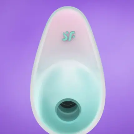 Satisfyer Pixie Dust - Akkus léghullámos csiklóizgató (menta-pink)