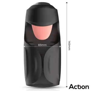 Action Kubex - Maszturbátor nyaló,lüktető funkcióval - Image 5