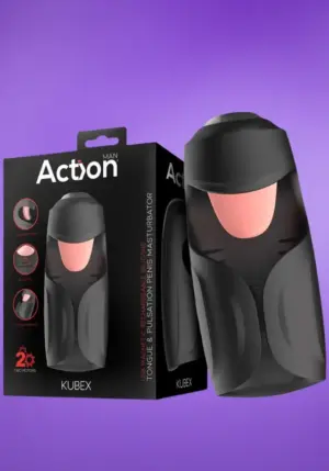 Action Kubex - Maszturbátor nyaló,lüktető funkcióval