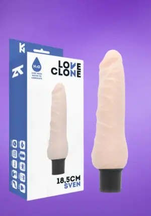 Loveclone Sven - Realisztikus vibrátor (18,5 cm)