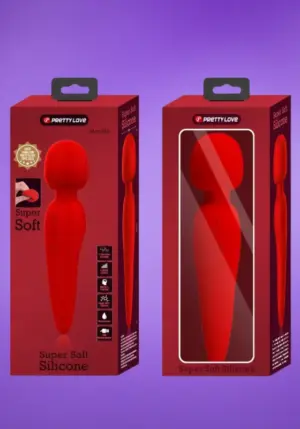 Pretty Love Meredith - Akkus masszírozó (piros)