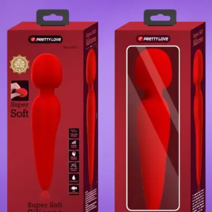 Pretty Love Meredith - Akkus masszírozó (piros)