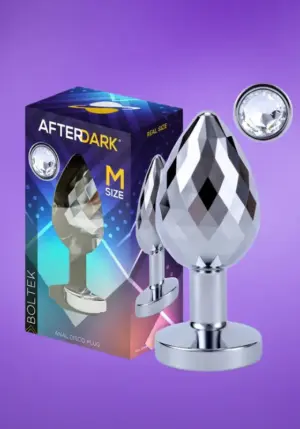 Afterdark Boltek - Análdugó (ezüst) M