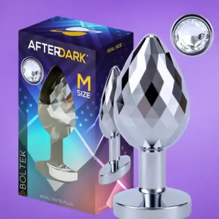 Afterdark Boltek - Análdugó (ezüst) M