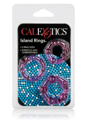 CalExotics Island - Péniszgyűrű szett (pink) - Image 3