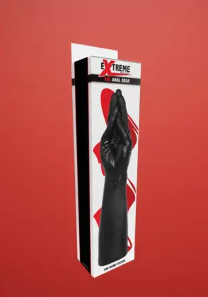 Extreme - Öklöző dildó (fekete)