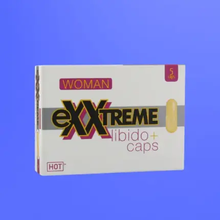 Hot exxtreme Libido - Étrend-kiegészítő kapszula nőknek (5db)