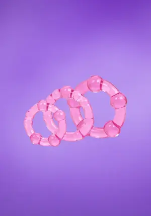 CalExotics Island - Péniszgyűrű szett (pink)