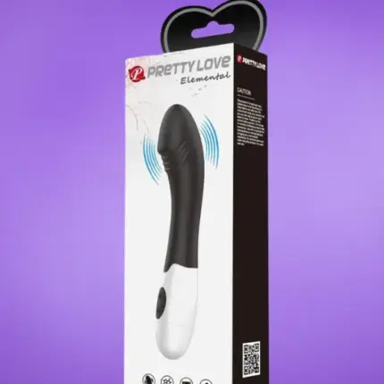 Pretty Love Elemental - G-pont vibrátor (fekete)