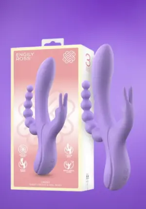 Engily Ross Lindsay - Háromágú vibrátor (lila)