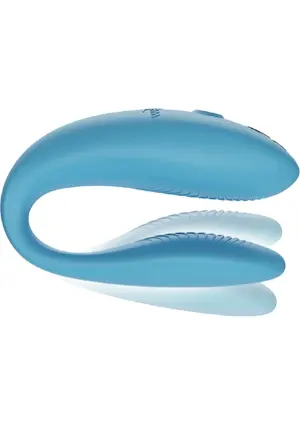We-Vibe Sync Go - Okos, akkus párvibrátor (türkiz) - Image 2