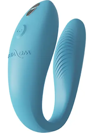 We-Vibe Sync Go - Okos, akkus párvibrátor (türkiz) - Image 3