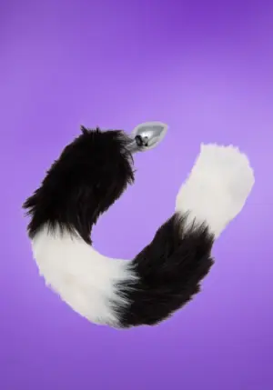 Calexotics Running Wild - Análdugó rókafarokkal (fekete)