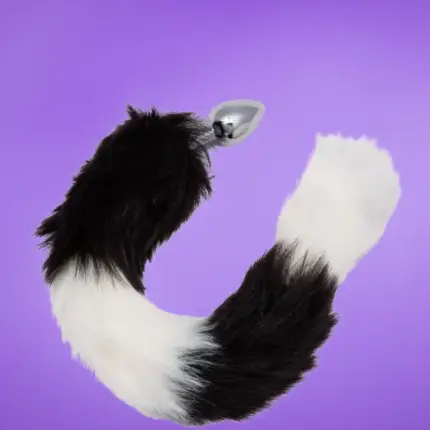 Calexotics Running Wild - Análdugó rókafarokkal (fekete)