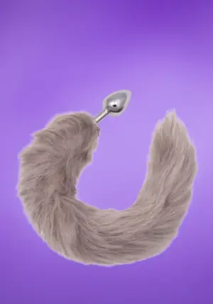 Calexotics Running Wild - Análdugó rókafarokkal (szürke)