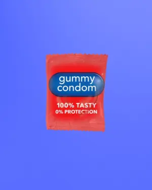 Gummy Condoms - Condom formárjú gumicukorka