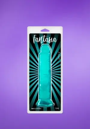 Fantasia Upper 8" - Zselés dildó (zöld)