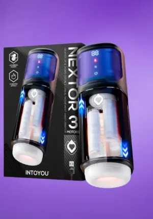 Intoyou Nextor - Fel-le mozgó maszturbátor vibrációval és melegítő funkcióval