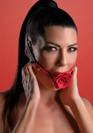 Taboom - Szájpecek rózsa mintával