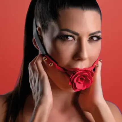 Taboom - Szájpecek rózsa mintával