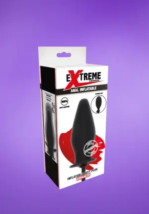 Extreme - Pumpálható análdugó (fekete)