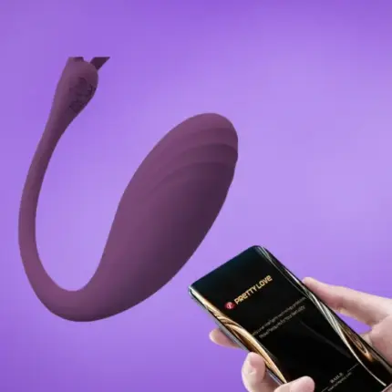 Pretty Love Catalina - Appos,vibrációs tojás (lila)