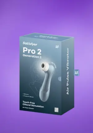 Satisfyer Pro 2 Air - Akkus,léghullámos csiklóizgató (kék)