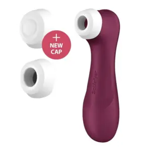 Satisfyer Pro 2 Gen3 - Akkus léghullámos csiklóizgató (bordó) - Image 3