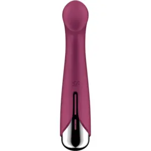 Satisfyer Spinning G-Spot 1 - Forgó fejes G-pont vibrátor rotátoros (piros) - Image 4