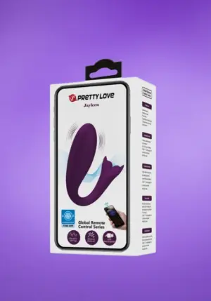 Pretty Love Jayleen - Akkus,appos vibrációs tojás (lila)